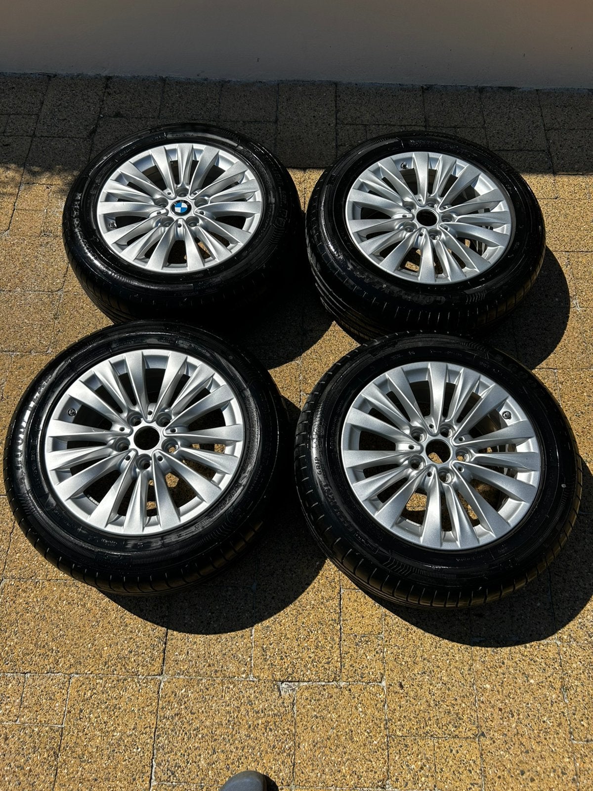 16 inch BMW 2 serie/ f45 / f46 Styling 475 velgen wielen set, Enlèvement, 16 pouces, Pneu(s)
