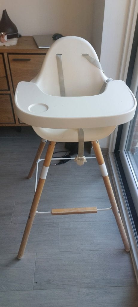 Childhome Evolu 2 kinder eetstoel, Ophalen, Gebruikt, Meegroeistoel, Aanschuifbaar