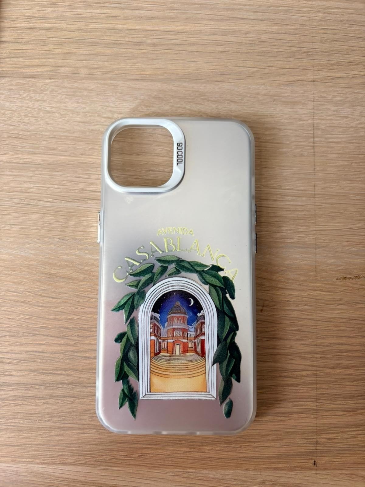 Coque casablanca blanche pour iphone 13/14 classique, Neuf, IPhone 13, Plastique, Autres types