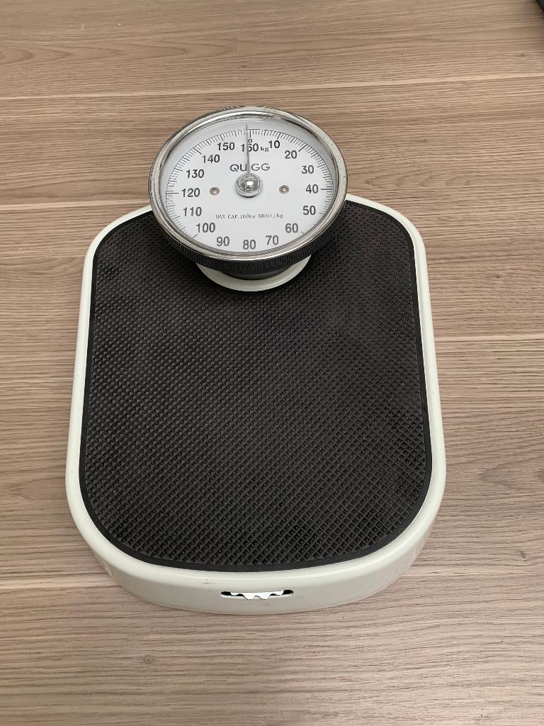 Weegschaal, Ophalen, 100 kg of meer, Zo goed als nieuw, Personenweegschaal
