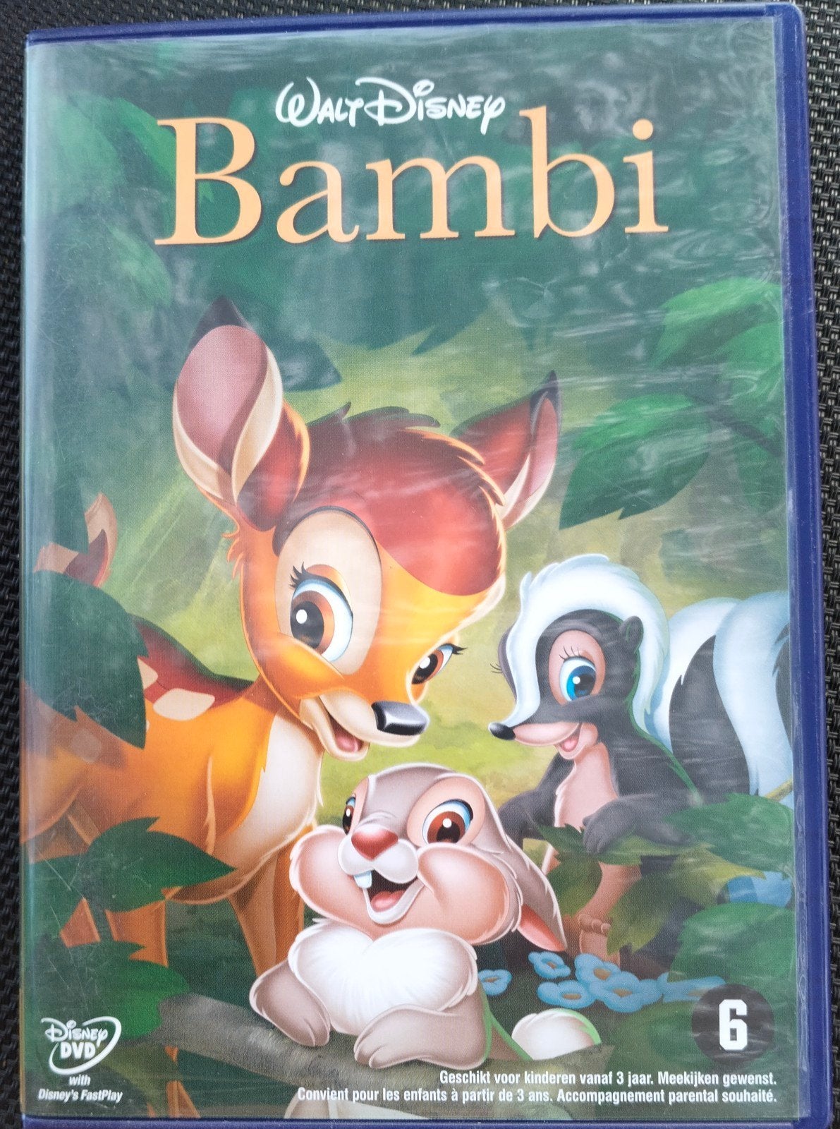 Bambi (Disney), Cd's en Dvd's, Dvd's | Tekenfilms en Animatie, Ophalen, Bonusmateriaal, Tekenfilm, Nederlands