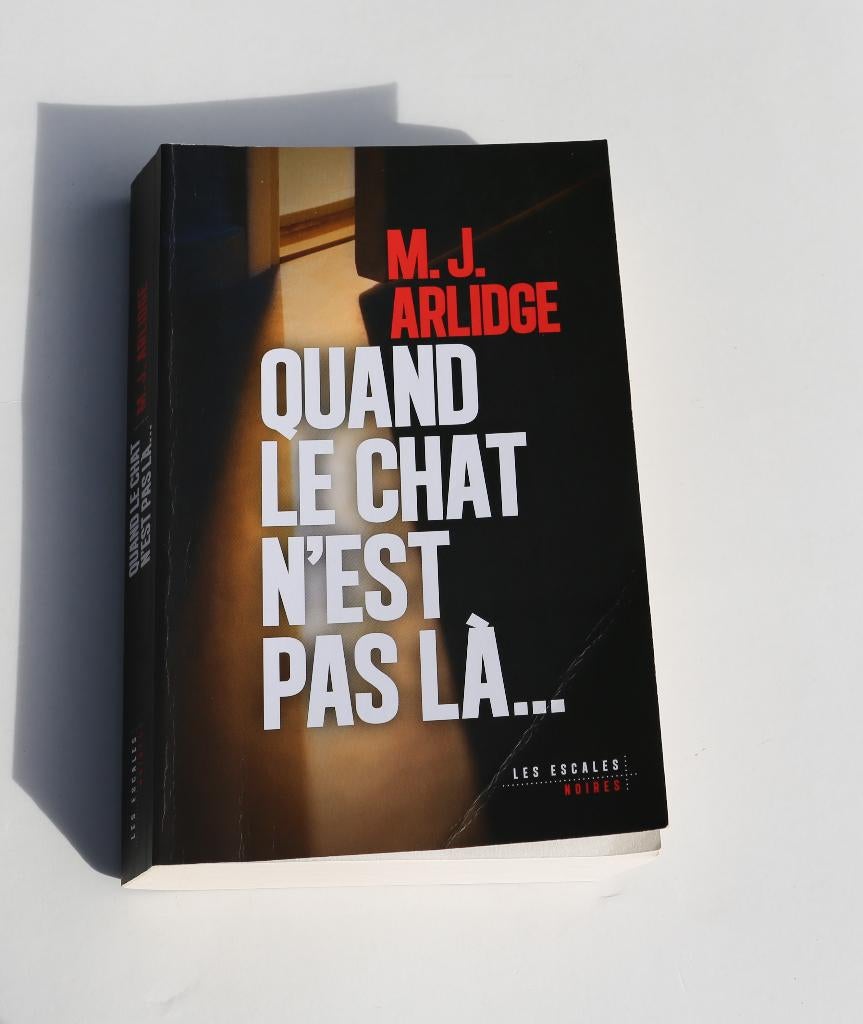 Thriller : M.J. Arlidge "Quand le chat n'est pas là ...", Boeken, Ophalen of Verzenden, Zo goed als nieuw, M.J. Arlidge