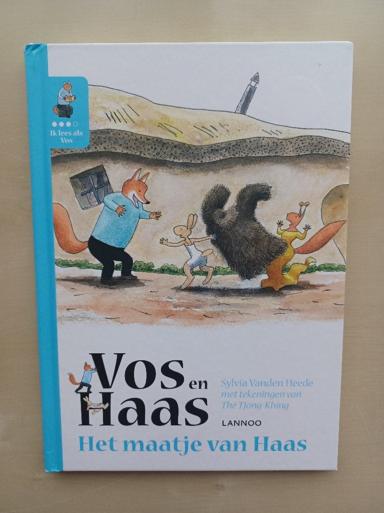 Ik leer lezen met Vos en Haas - Ik lees als Vos, Ophalen of Verzenden, Zo goed als nieuw, Sylvia Vanden Heede; Thé Tjong-Khing