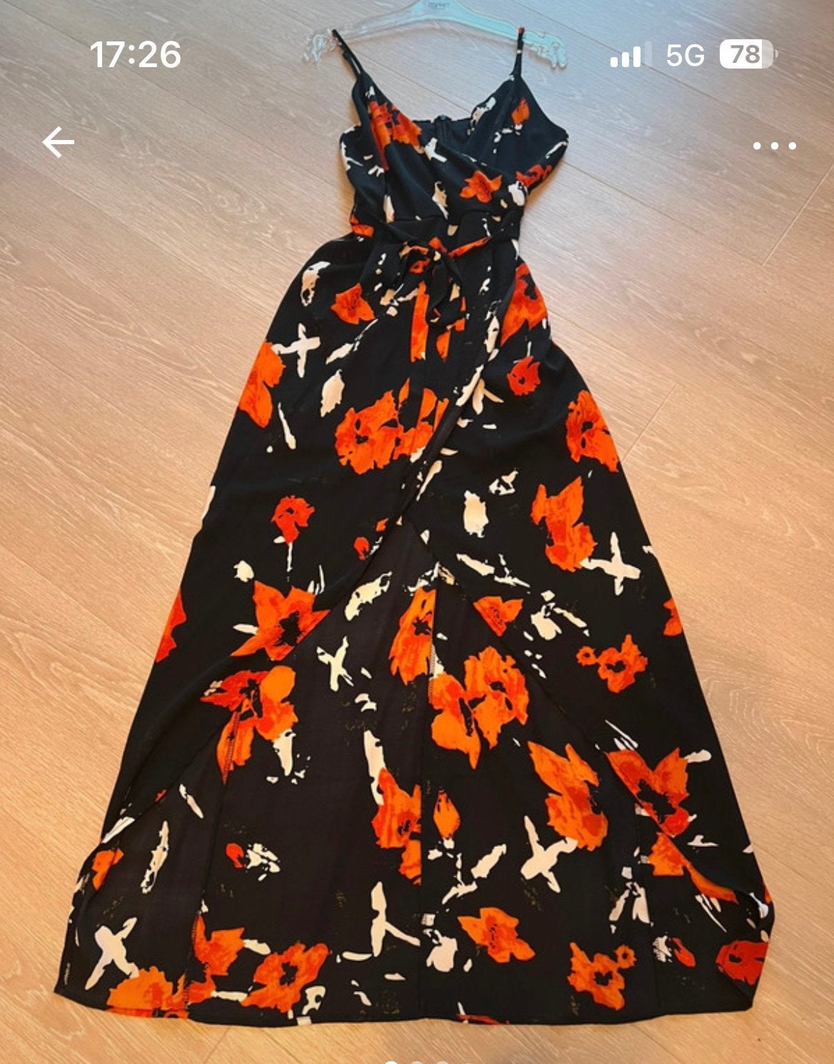 Maxi dress zomer spaghettibandjes maat 40, Kleding | Dames, Ophalen of Verzenden, Zo goed als nieuw, Maat 38/40 (M)