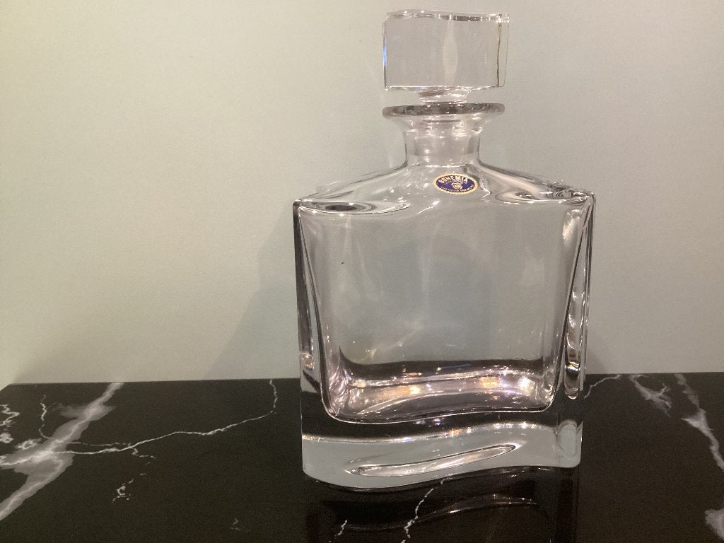 Carafe en cristal de Bohême. K153/Aa., Antiquités & Art, Enlèvement