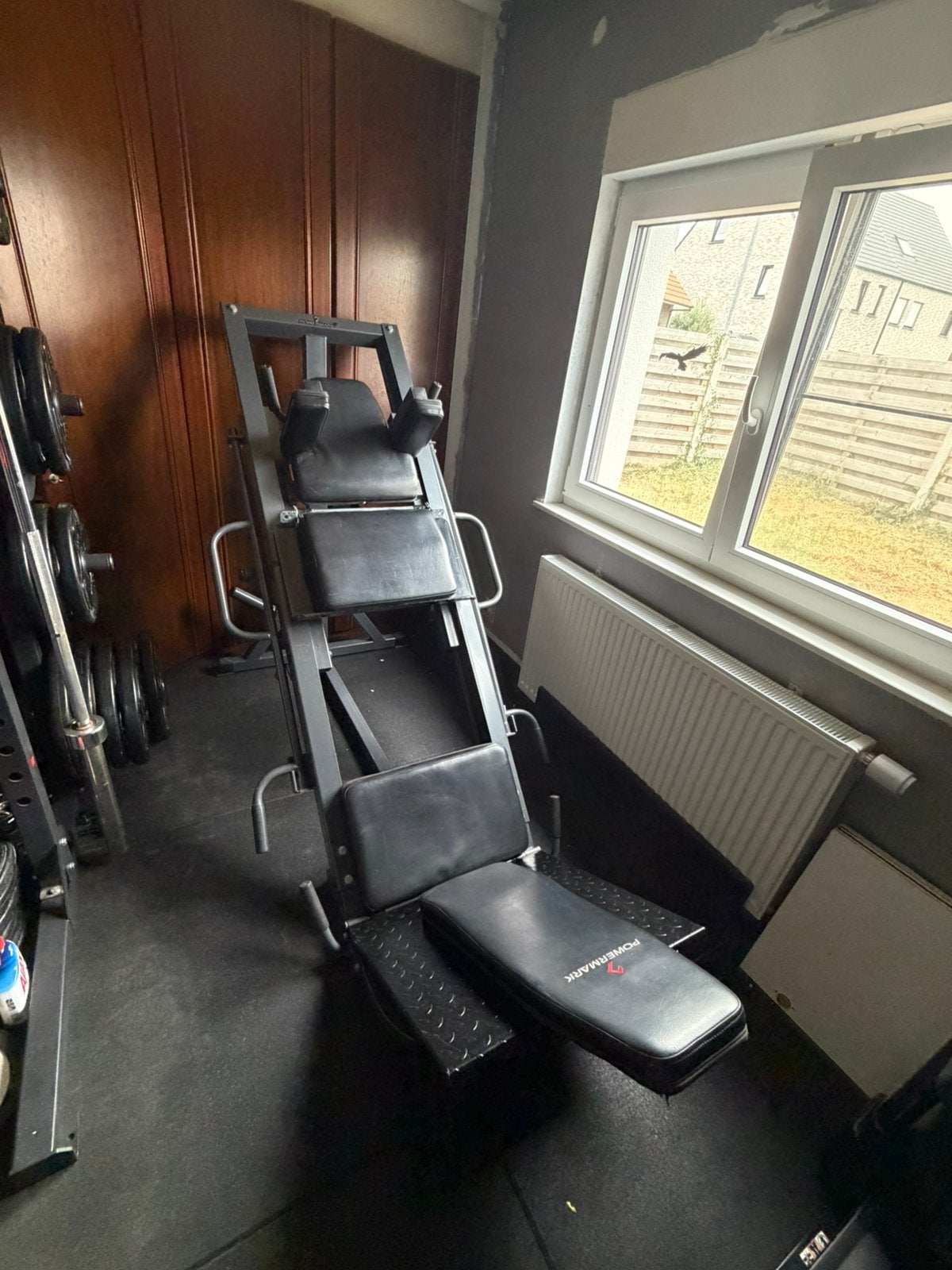 Leg Press / Hack Squat Machine, Sport en Fitness, Fitnessmaterialen, Ophalen, Gebruikt, Benen
