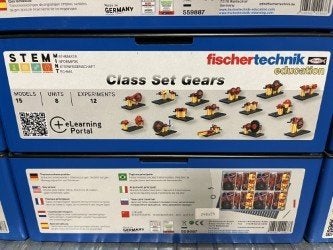 STEM Fischer  Technik class set gears model 559887 - NIEUW, Enlèvement, Neuf, Construction