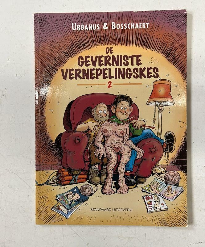De Geverniste Vernepelingskes 2 - Urbanus & Bosschaert, Boeken, Eén stripboek, Ophalen of Verzenden, Gelezen