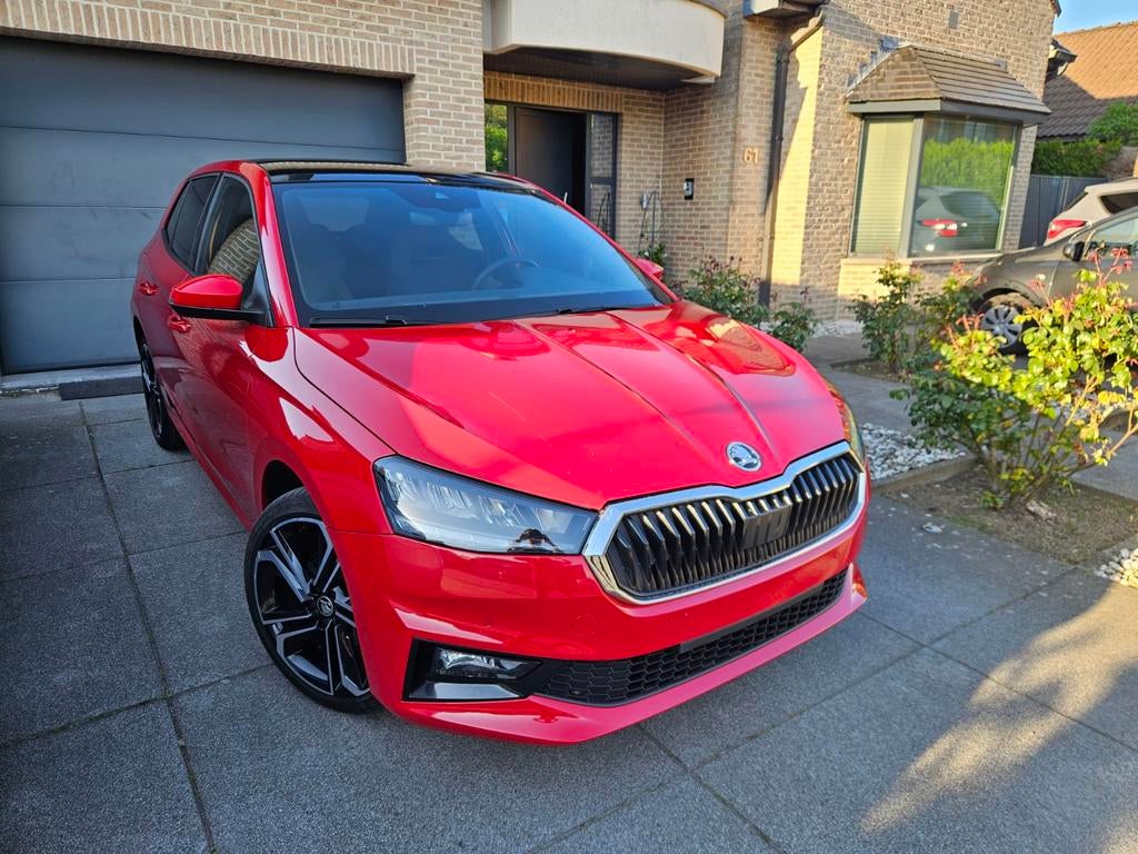 Skoda Fabia 1.0 TSI -DSG / SPORT PACK - ** FULL OPTIONS **, Auto's, Skoda, Automaat, Stof, Euro 6, Lichtsensor