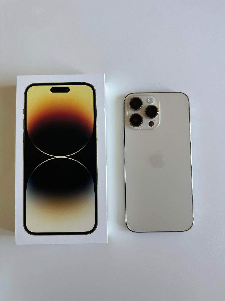 Iphone 14 pro max 128gb, Telecommunicatie, Ophalen, 84 %, Zonder abonnement, Goud