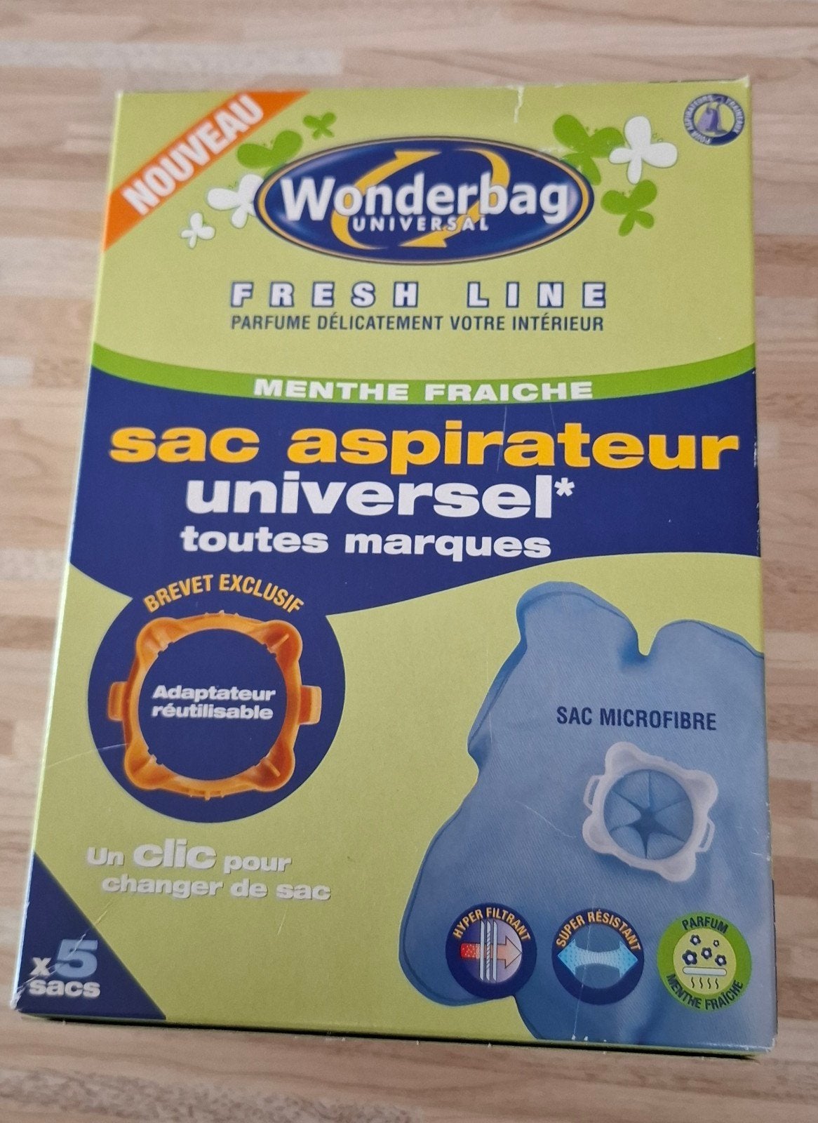 Wonderbag, sac d'aspirateur universel, 3 pièces, Electroménager, Enlèvement ou Envoi