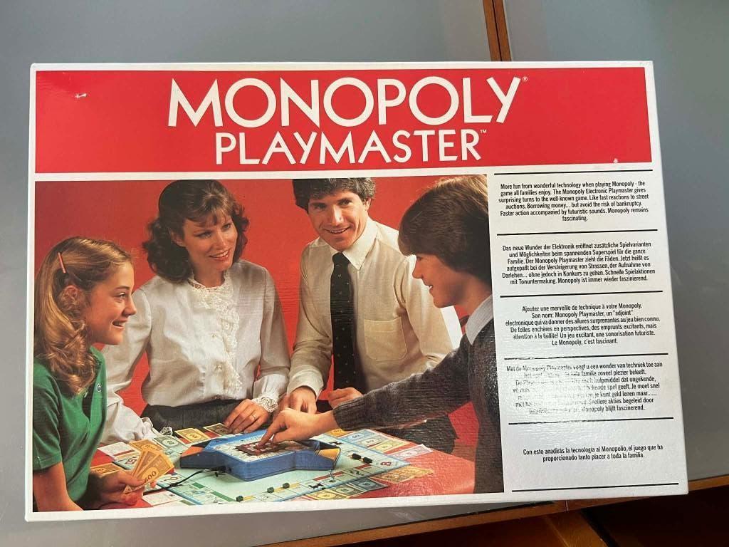 Monopoly Playmaster elektronische versie, Parker, Gebruikt, Vijf spelers of meer, Ophalen of Verzenden