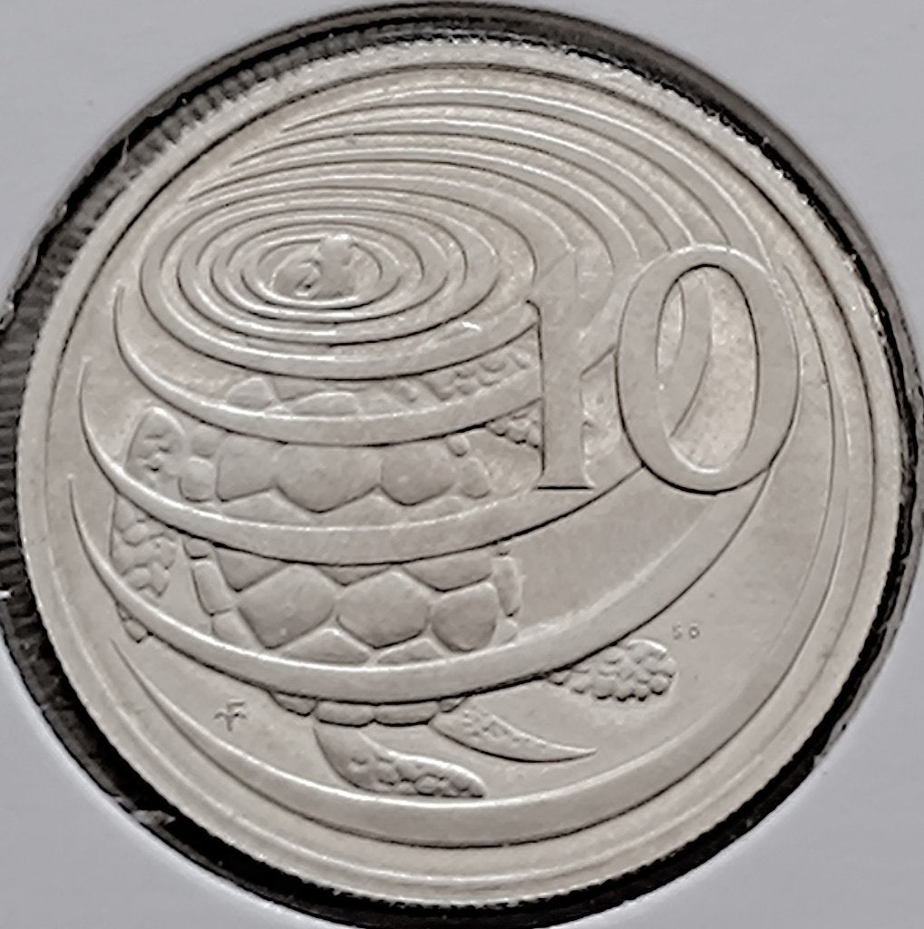 munt Kaaiman eilanden 10 cent 1980 UNC, Postzegels en Munten, Ophalen of Verzenden