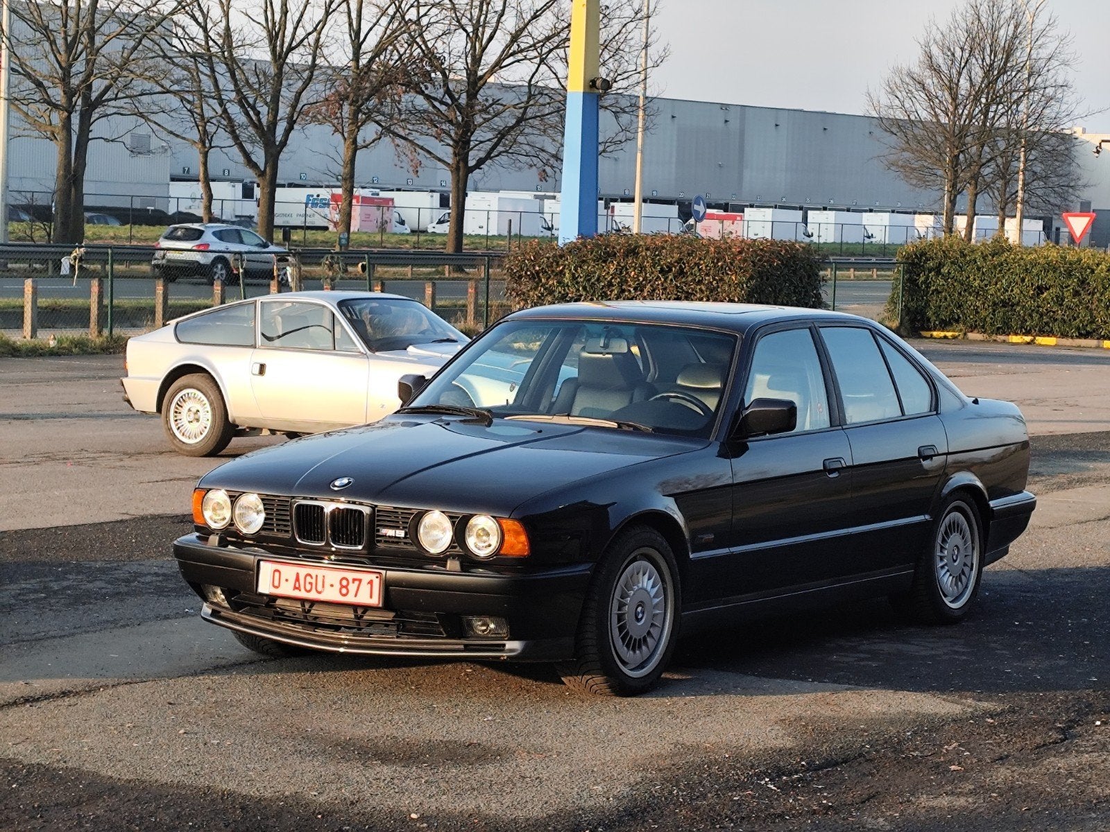 BMW M5 140000KM, Auto's, BMW, Achterwielaandrijving, Zwart, Zwart, Leder