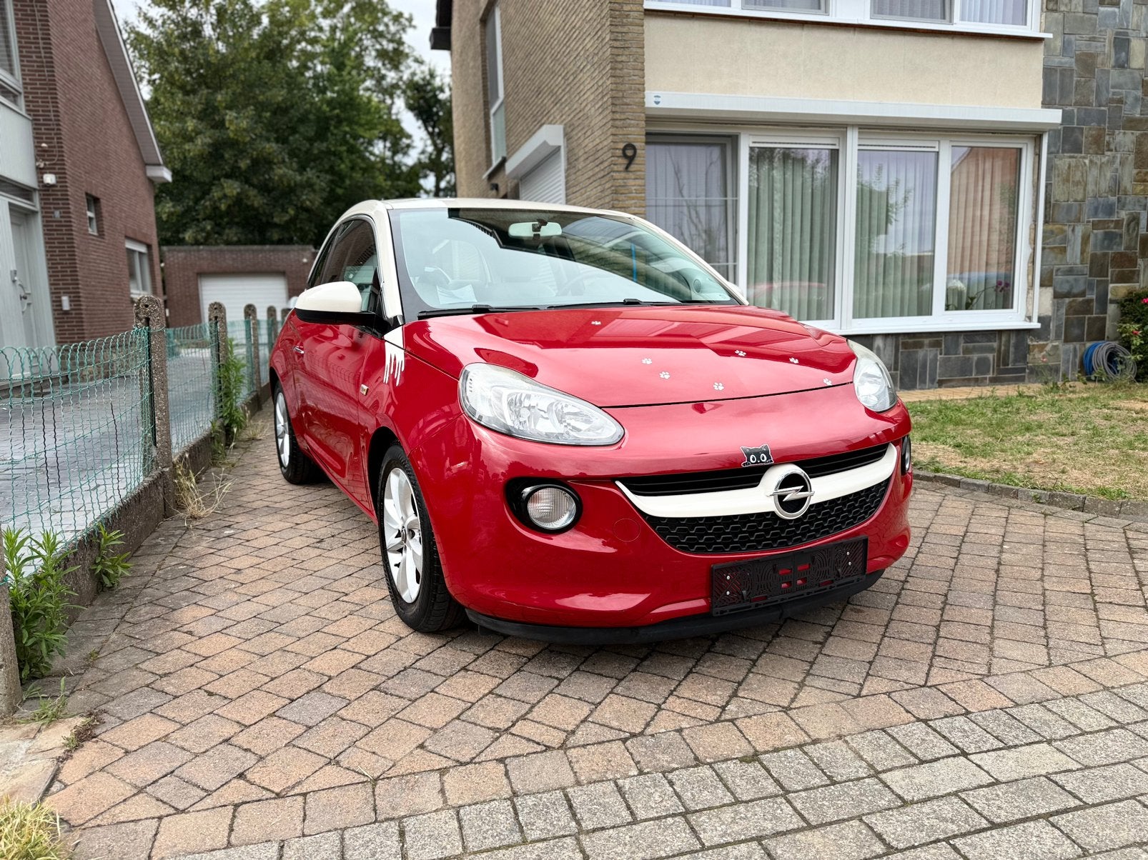 Opel Adam 1.2 Essence 120 000 km, Autos, Opel, Rouge, Boîte manuelle, USB, Particulier