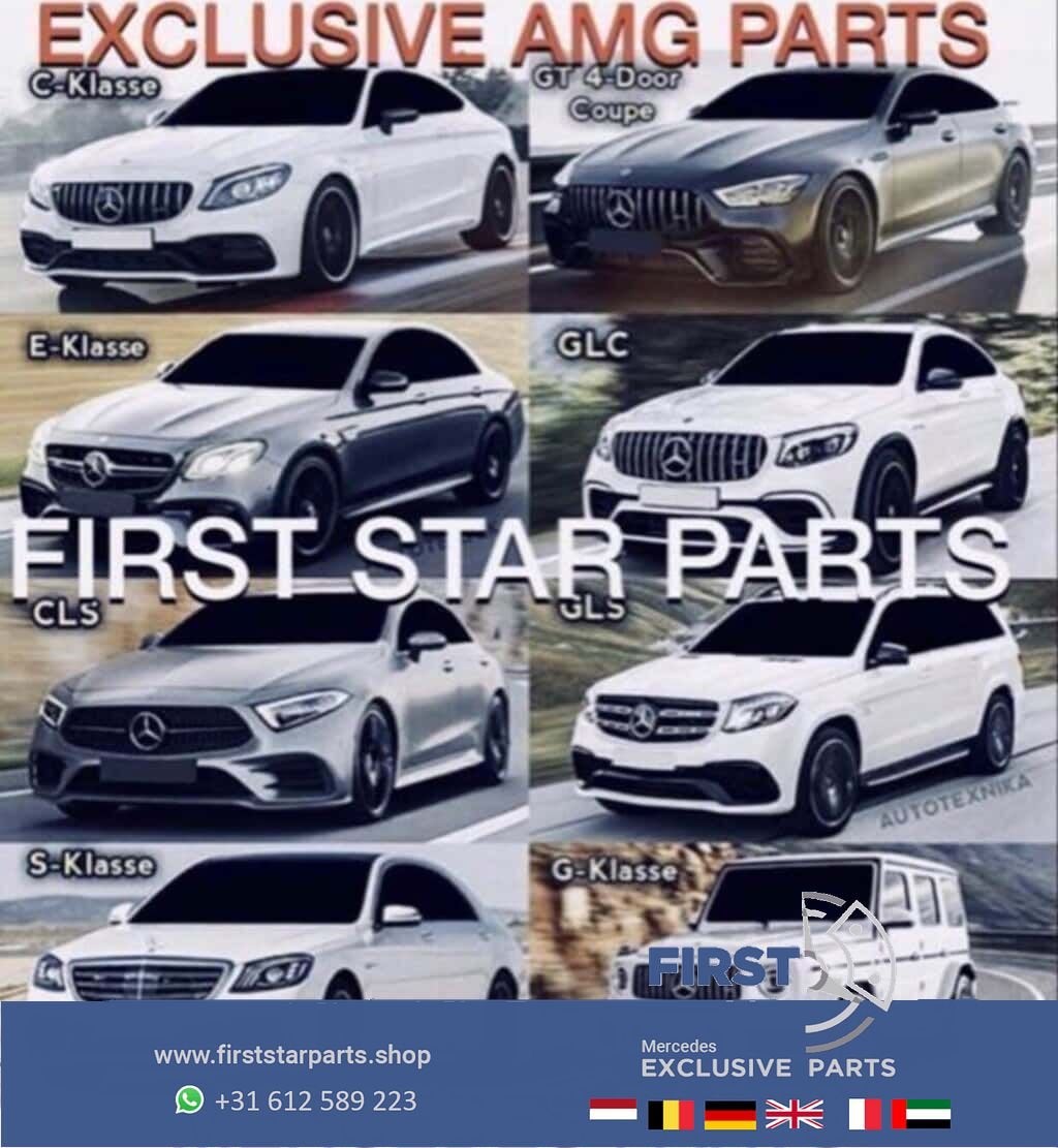 C205 Diamand Gril Mercedes C klasse 2014-2019 W205 Diamond g, Gebruikt, -, Ophalen of Verzenden, -