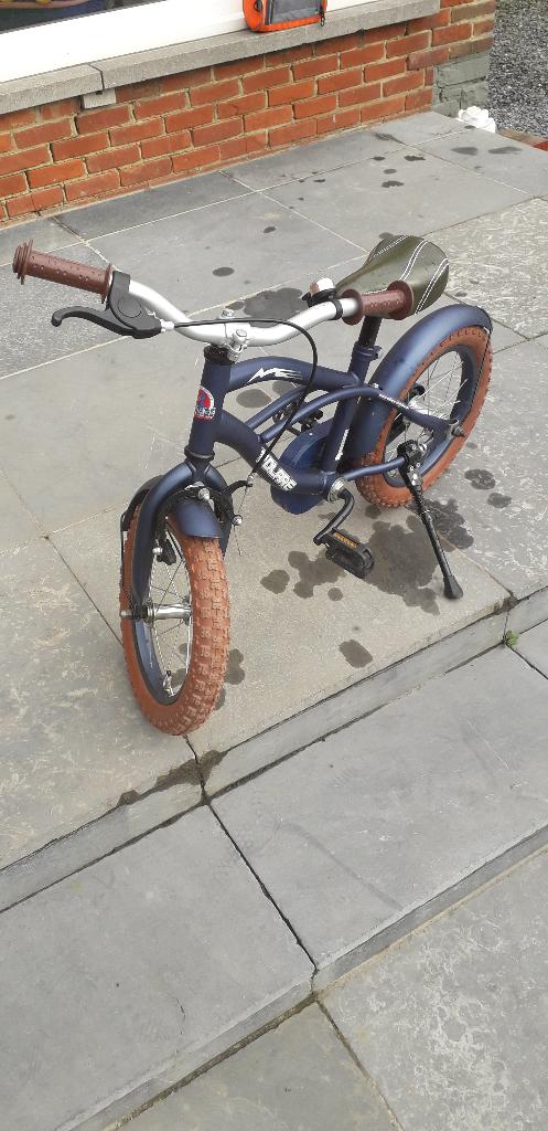 Kinderfietsje, Fietsen en Brommers, Ophalen, Zijwieltjes, Velgrem, Volare