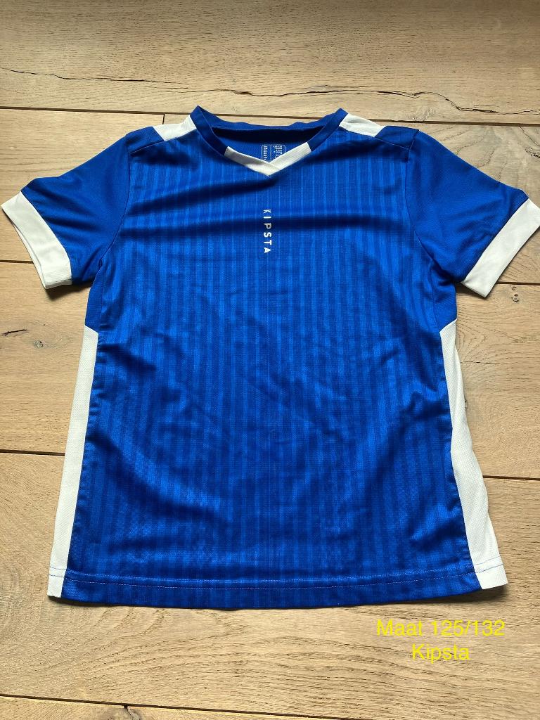 Shirt - Kipsta - Maat 125/132, Gebruikt, Jongen of Meisje, Kipsta, Sport- of Zwemkleding