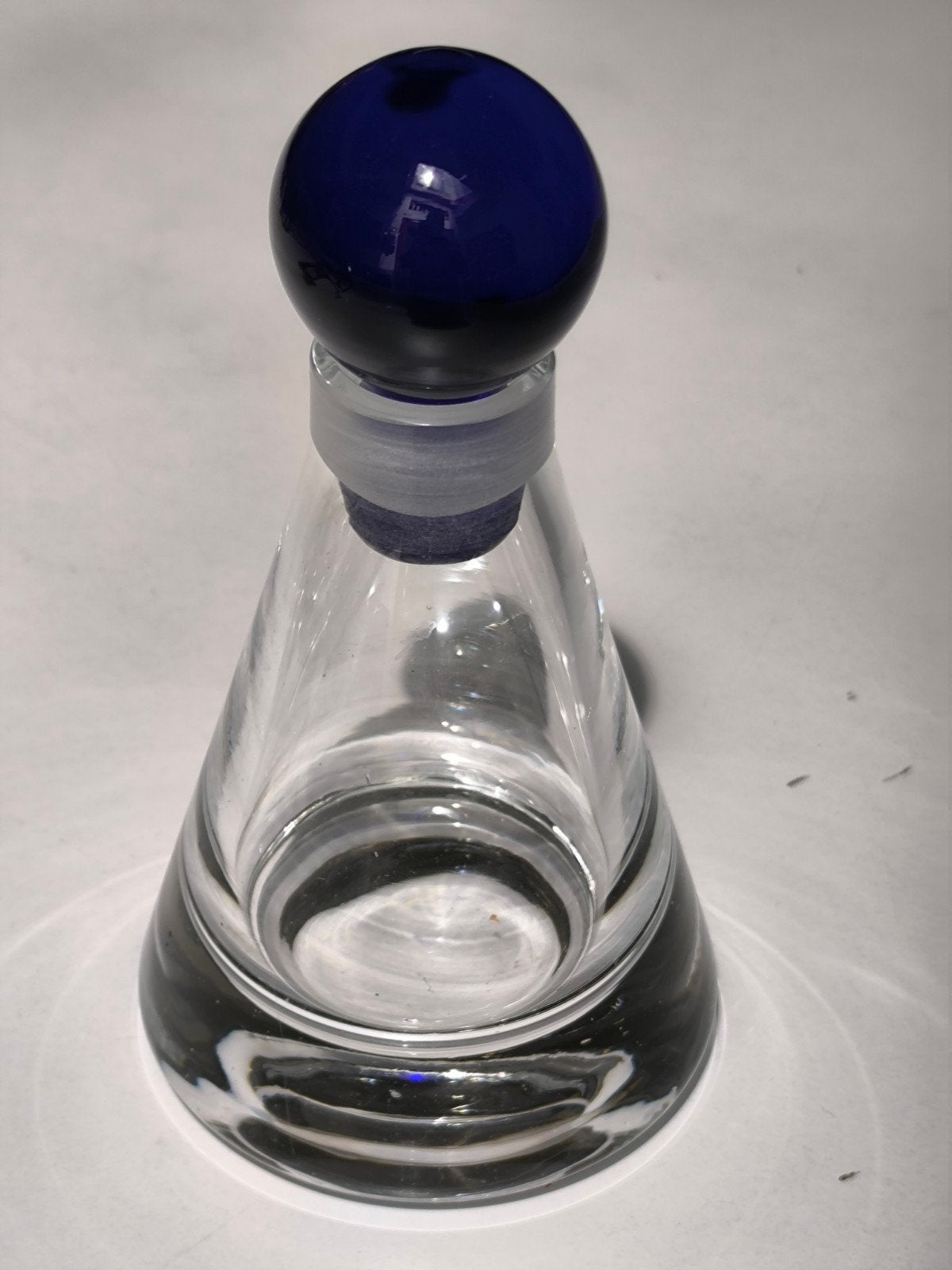 Vintage piramidevormige parfumfles, Ophalen of Verzenden