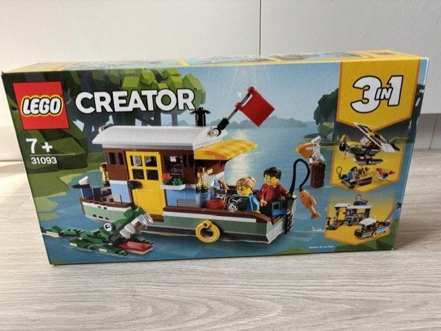 Lego Creator 3 in 1 Woonboot 31093, Ophalen, Lego, Zo goed als nieuw, Compleet
