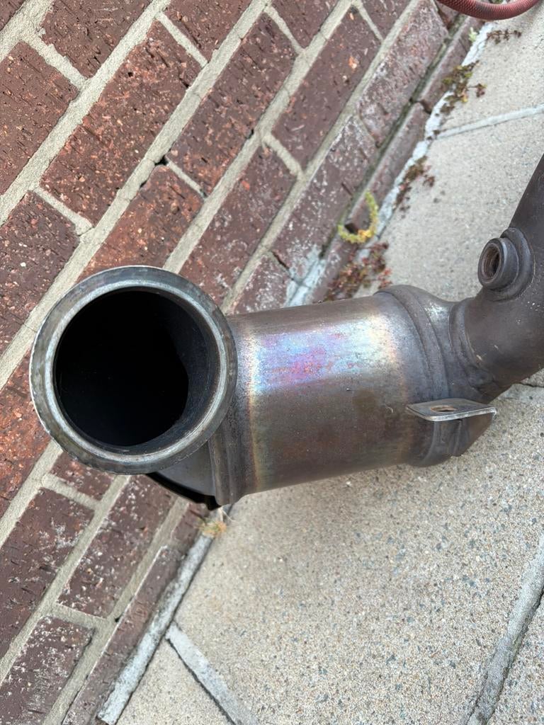 Downpipe met katalysator golf r, Auto-onderdelen, Uitlaatsystemen, Volkswagen, Gebruikt, Ophalen