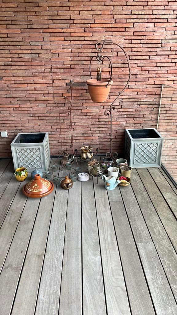 Terras spullen te koop, Tuin en Terras, Ophalen, Zo goed als nieuw