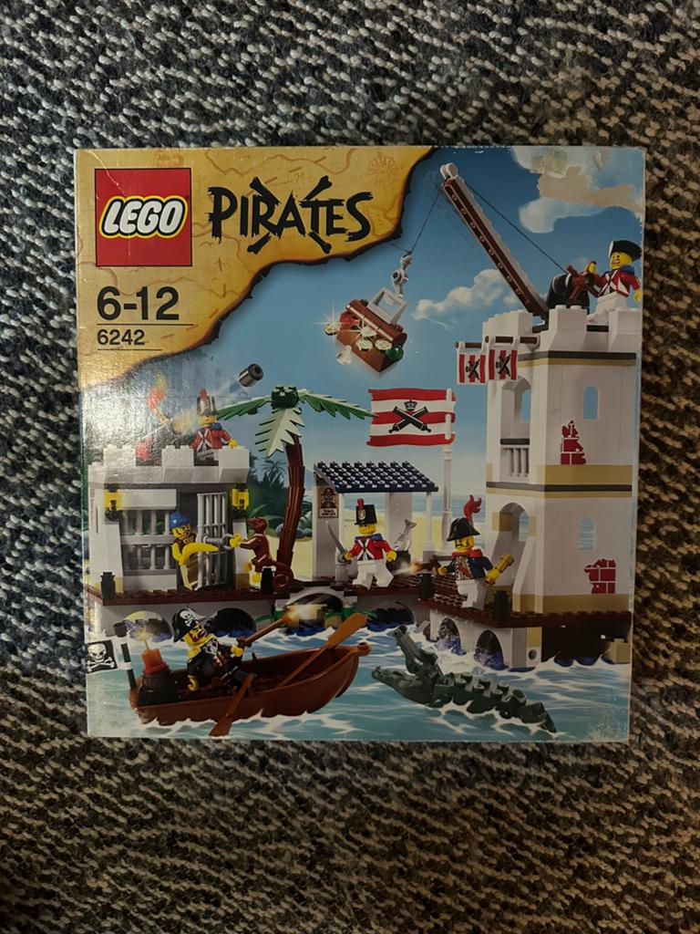 LEGO Pirates 6242 Soldatenfort bouwset doos., Lego, Nieuw, Complete set, Compleet