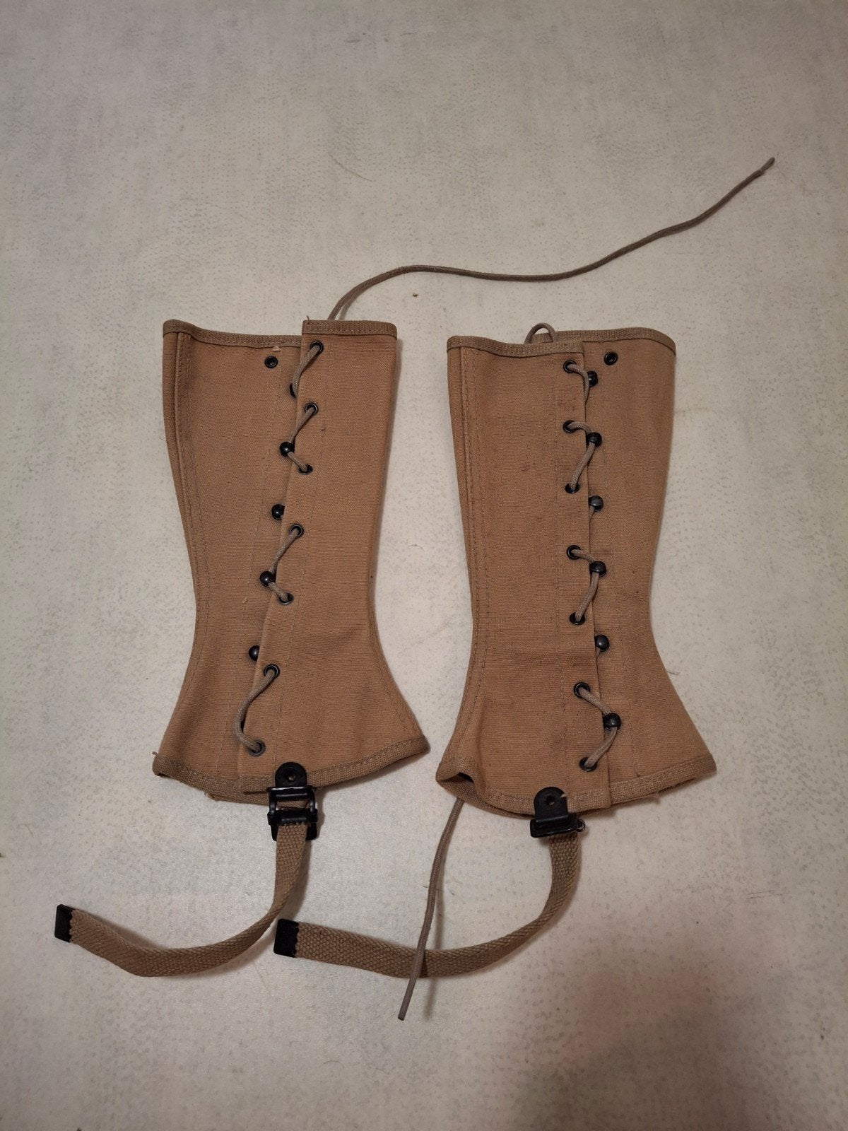 us ww2 originele NOS gaiters, Collections, Objets militaires | Seconde Guerre mondiale, Enlèvement