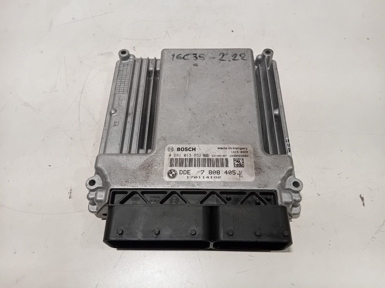 Computer motormanagement BMW 5 serie, Onderdelen@venauto.nl, Van der Ven Autorecycling B.V., Ettenseweg 76, 4706 PB Roosendaal, The Netherlands