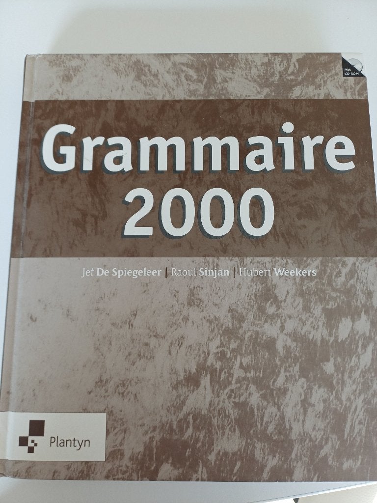 Grammaire 2000, Boeken, Frans, ASO, Nieuw, Diverse auteurs