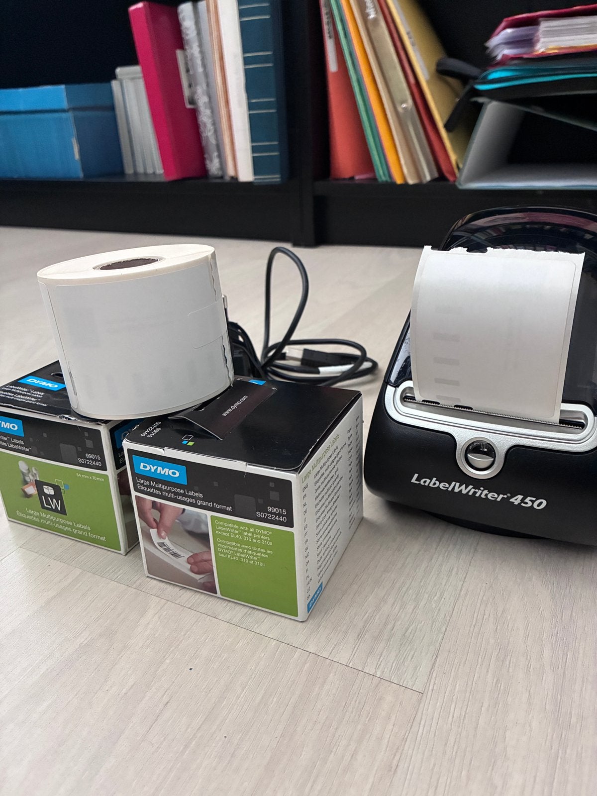 Labelwriter 450 Dymo + 3 vullingen, Computers en Software, Ophalen, Zo goed als nieuw