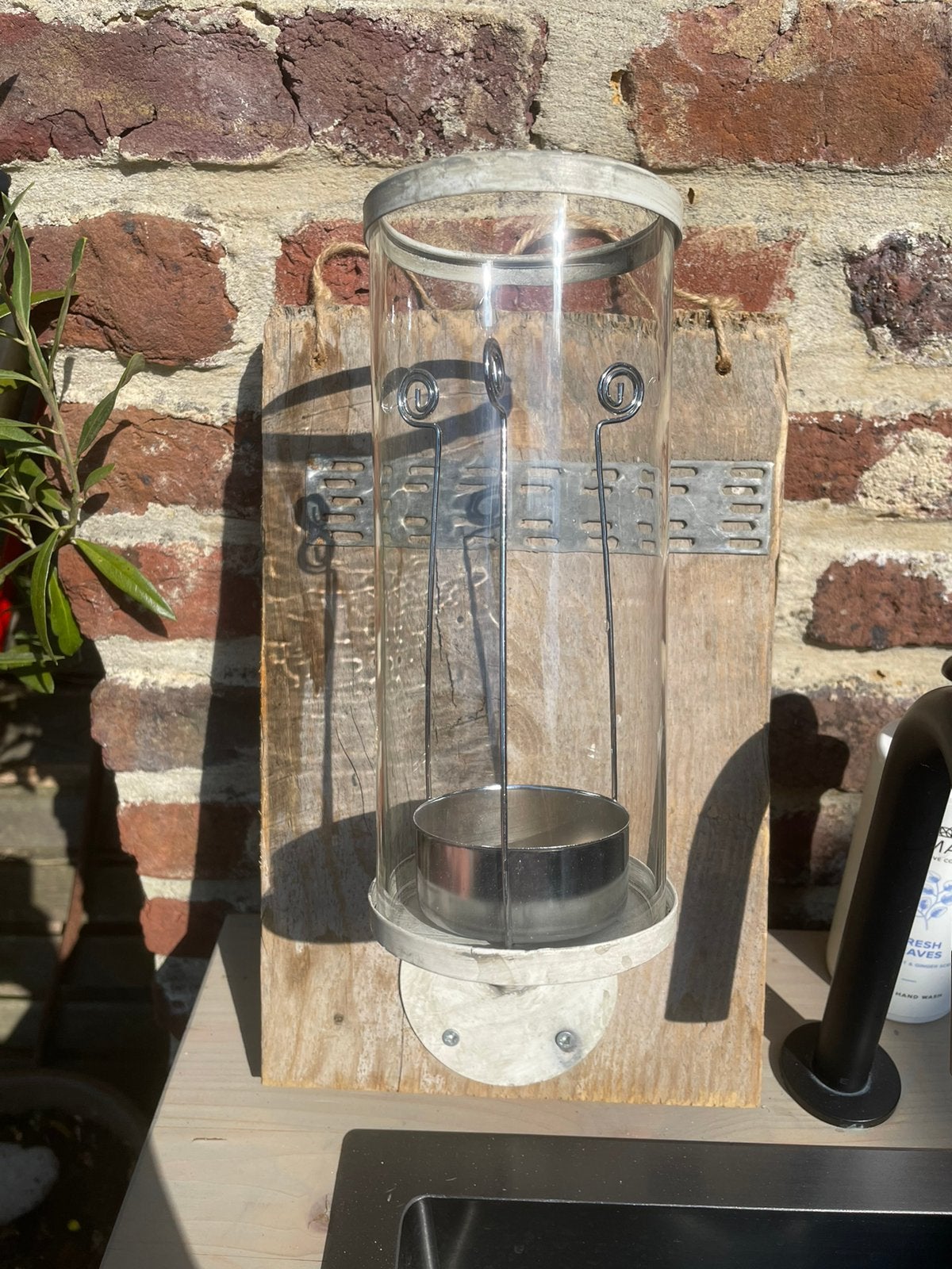 Windlicht (nieuw!), Windlicht, Nieuw, Ophalen of Verzenden, Glas