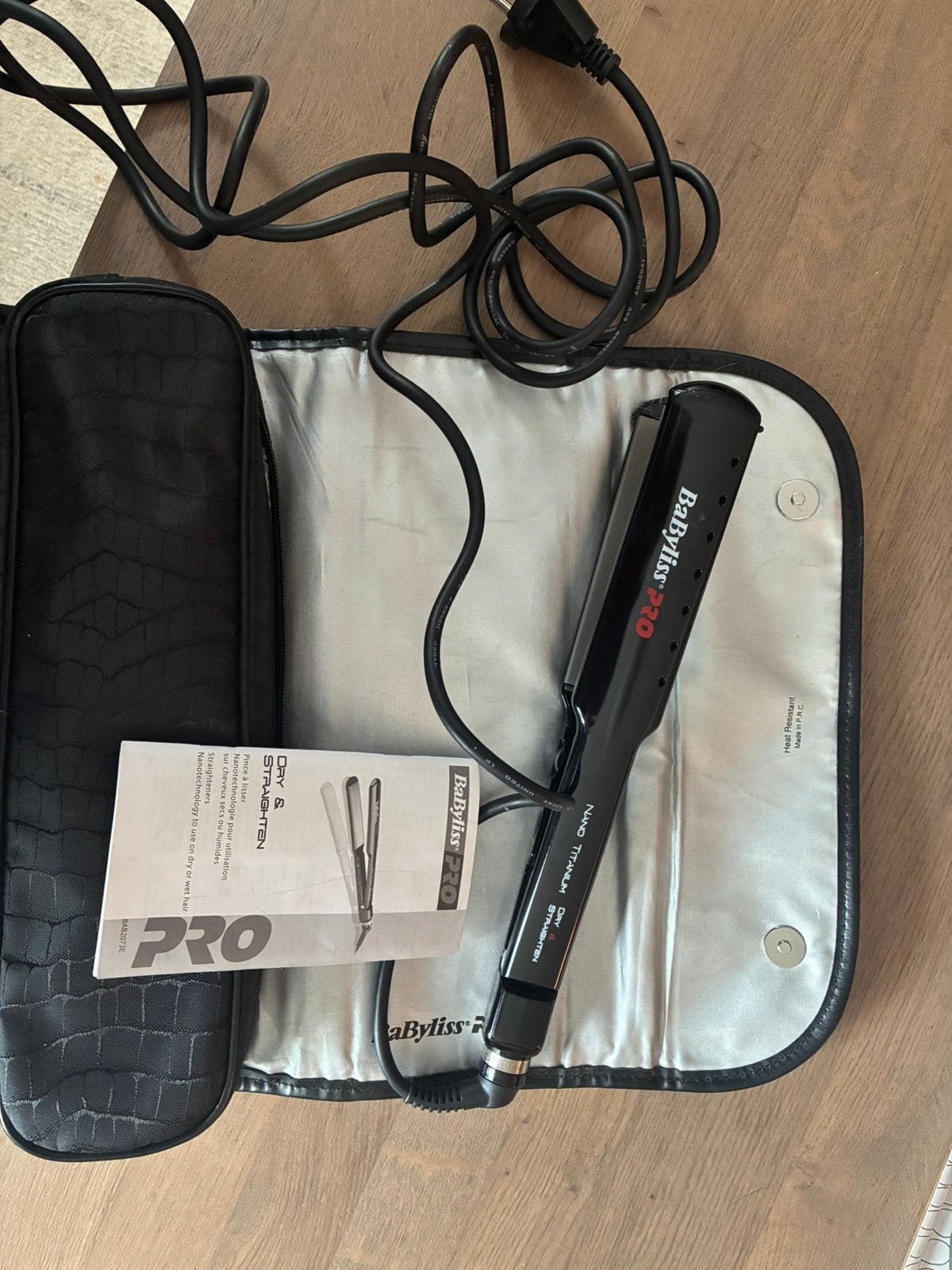 Coiffeur Babyliss pro BAB2073E en nano-titane, Bijoux, Sacs & Beauté, Beauté | Soins des cheveux, Enlèvement, Comme neuf, Fer à friser ou Lisseur