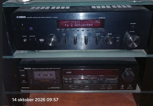 Yamaha R-N602, Yamaha, 60 à 120 watts, Comme neuf, Enlèvement