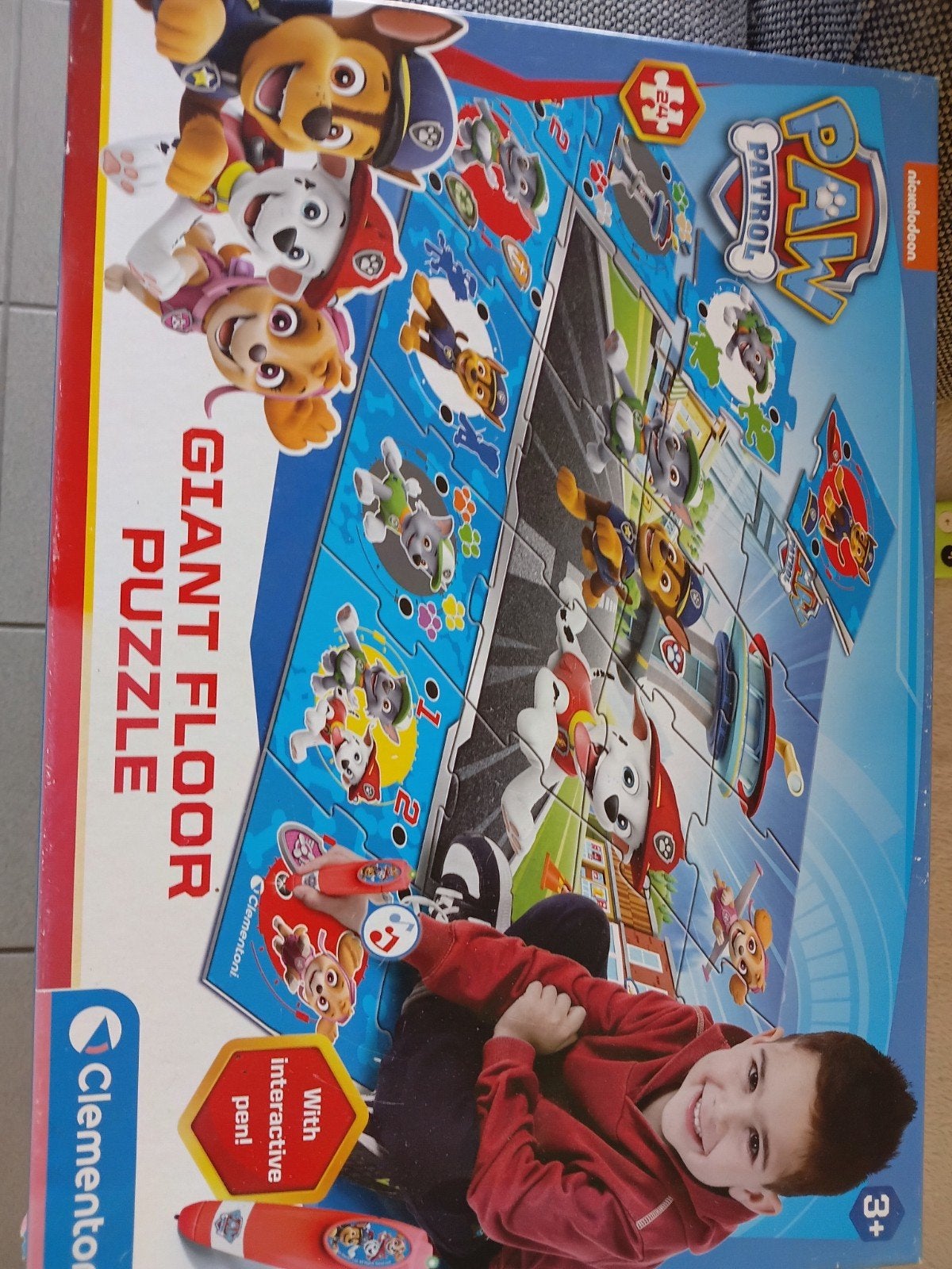 vloerpuzzel paw patrol 15 euro, Kinderen en Baby's, Ophalen of Verzenden