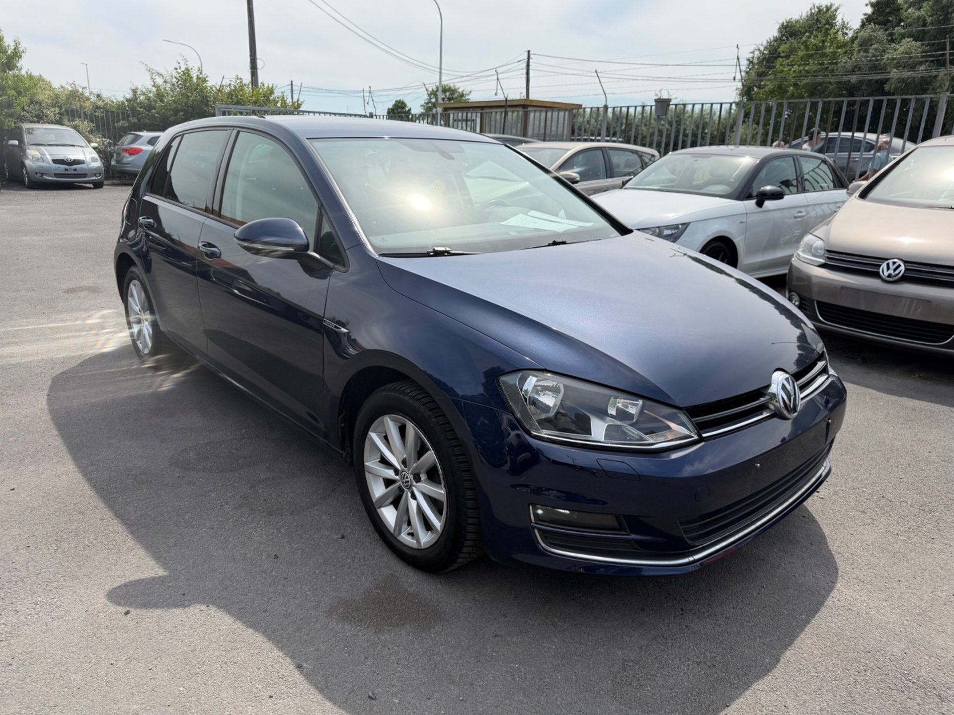 Volkswagen Golf, Auto's, Gebruikt, Euro 6, Blauw, 62 kW