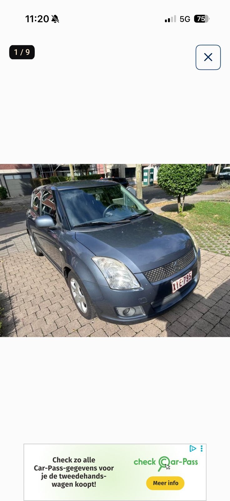 Suzuki swift /airco /5 deurs / electrische ramen, Auto's, Swift, Particulier, Euro 3, Handgeschakeld