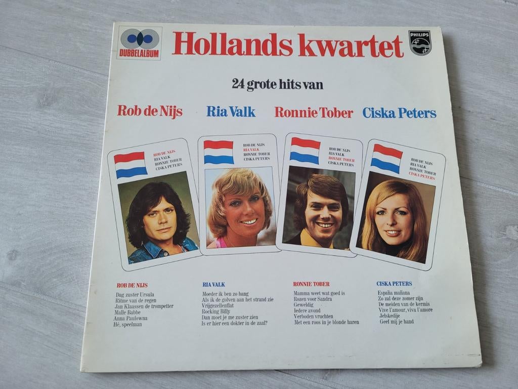 Vinyl Hollands Kwartet, Ophalen of Verzenden, Gebruikt