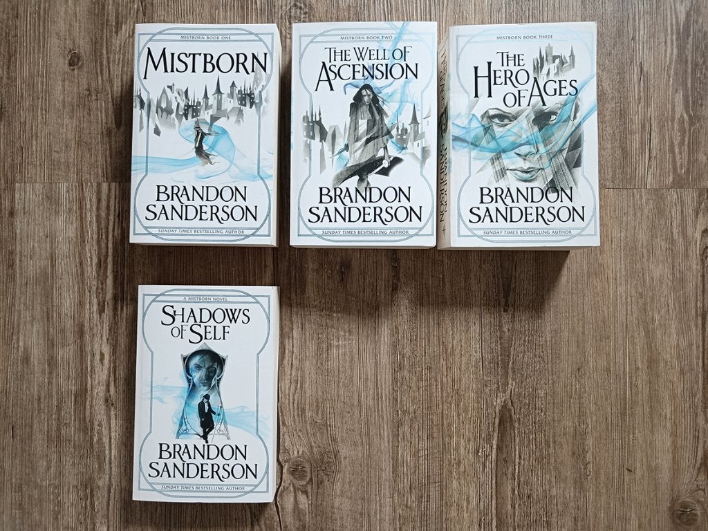 4x Mistborn – Brandon Sanderson, Livres, Enlèvement ou Envoi, Comme neuf, Brandon Sanderson