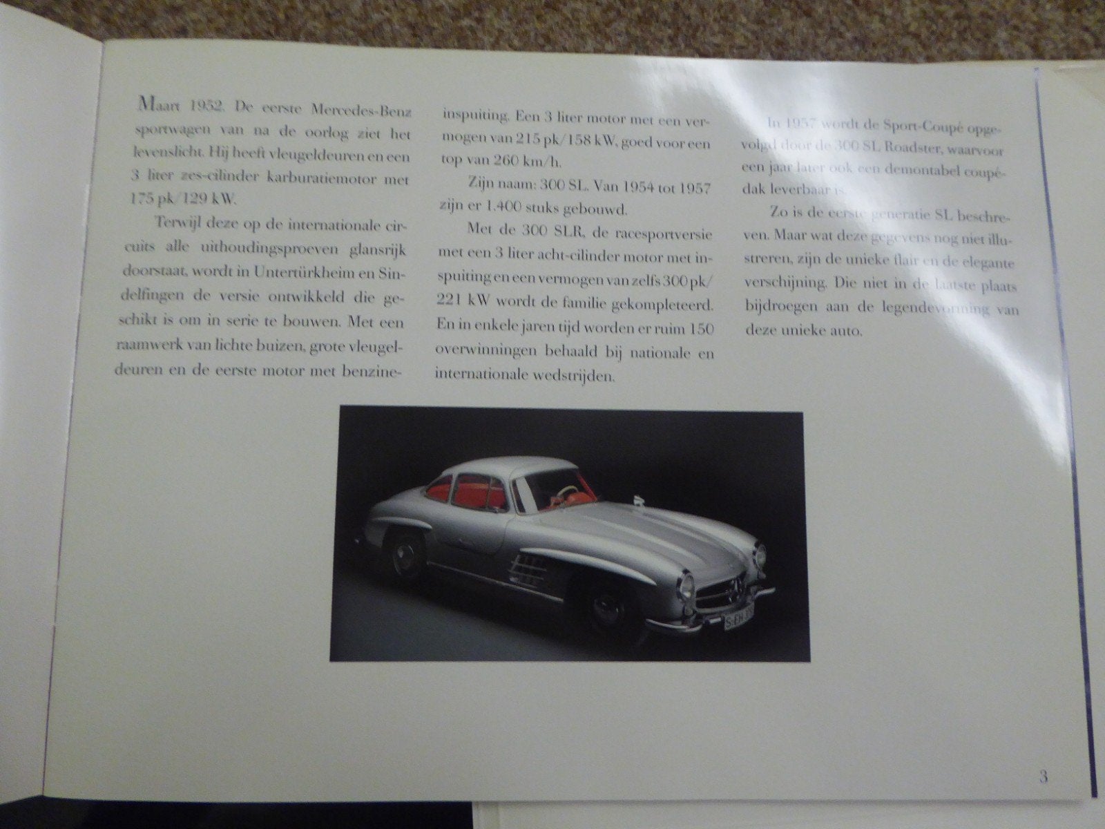 folder Mercedes SL, Ophalen, Mercedes