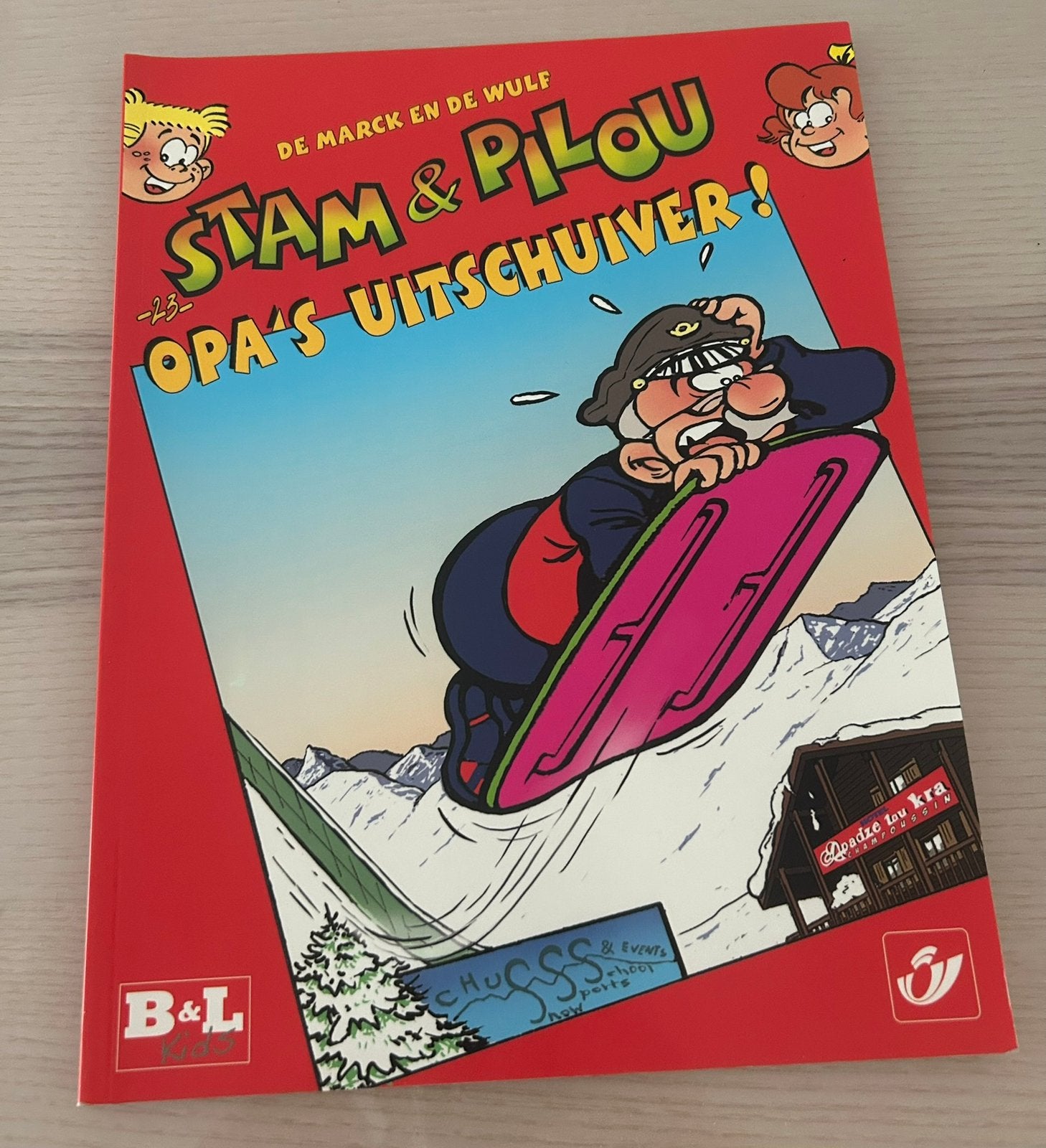 Stam & Pilou: Opa's uitschuiver!, Enlèvement ou Envoi, Comme neuf