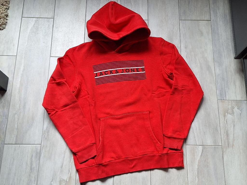 ★ M164 - Trui Jack & Jones, Kinderen en Baby's, Kinderkleding | Maat 164, Trui of Vest, Ophalen of Verzenden, Zo goed als nieuw