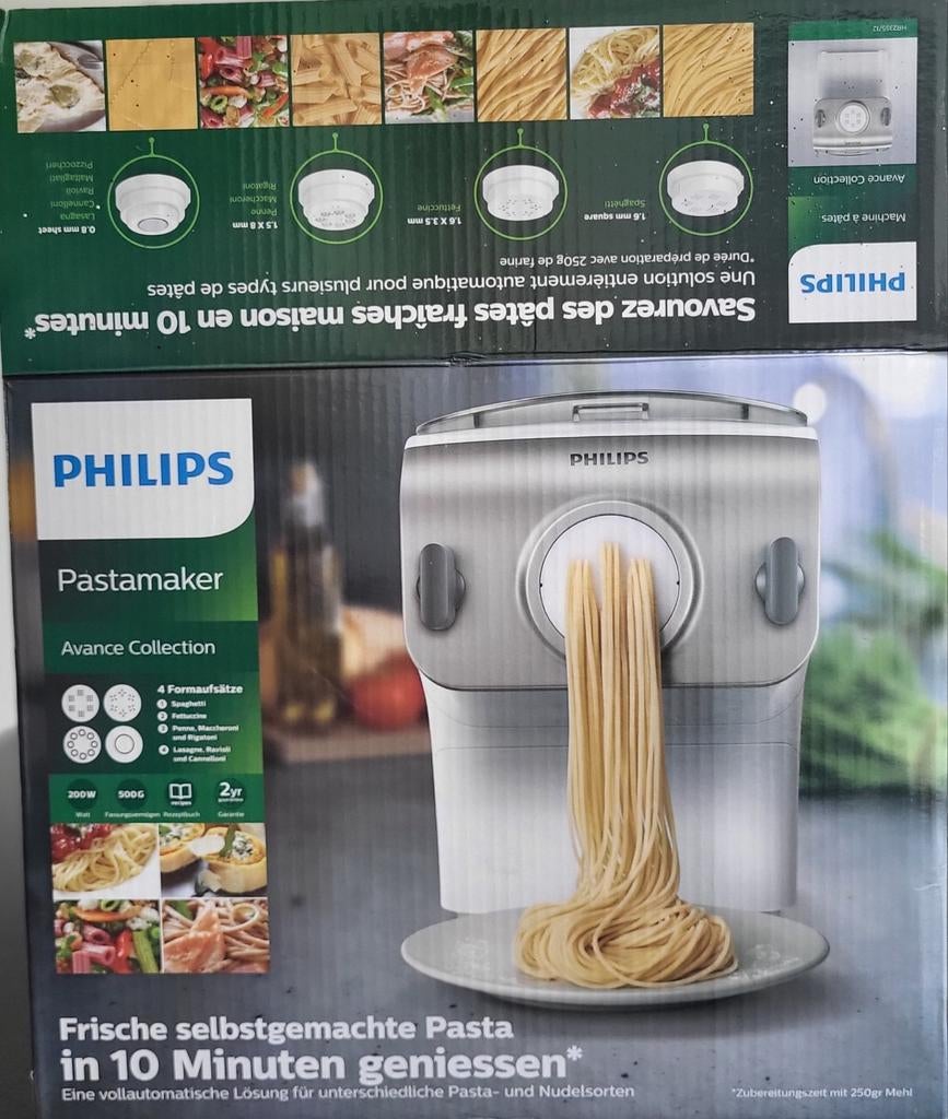 Pasta maker, merk Philips, zelden gebruikt. Alles aanwezig., Ophalen