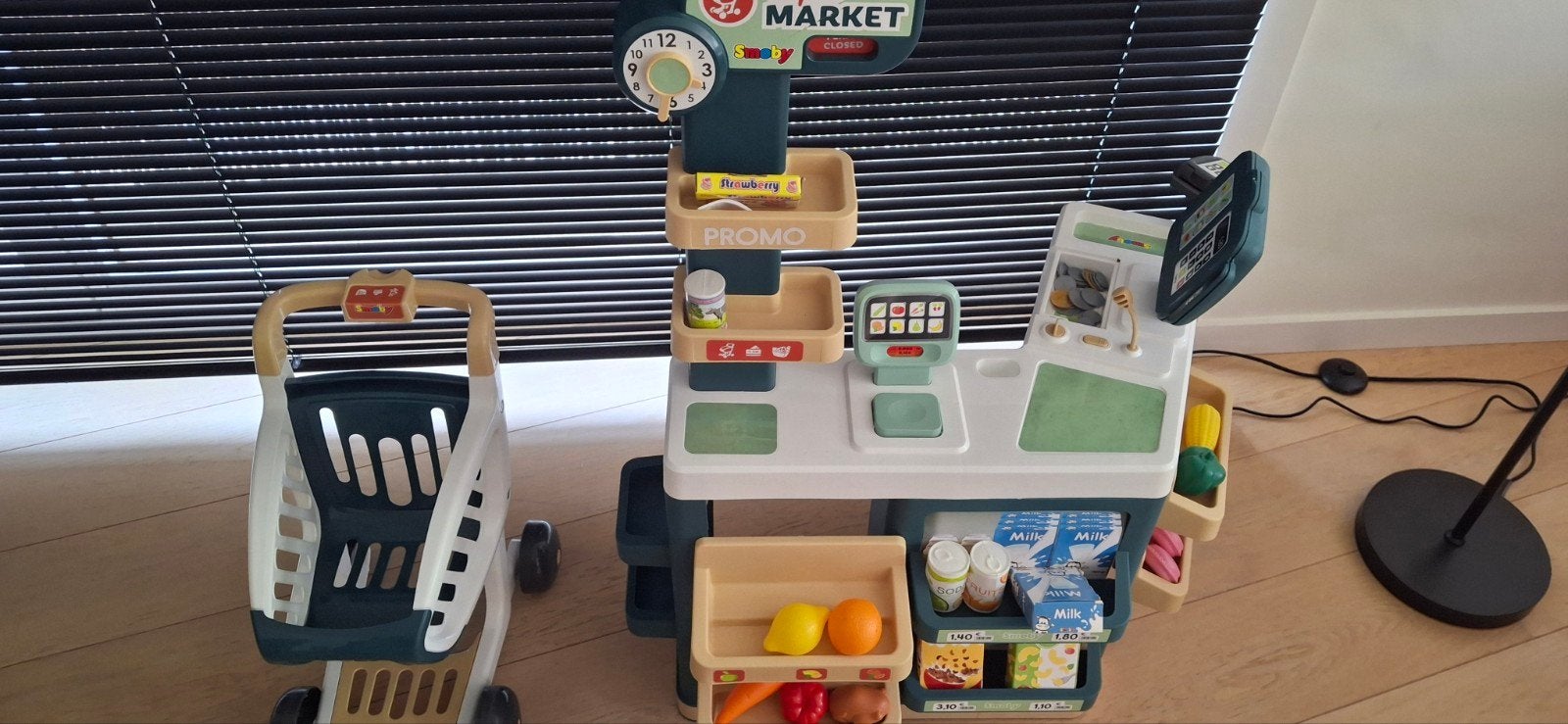 Smoby winkel met wagentje, Kinderen en Baby's, Speelgoed | Duplo en Lego, Ophalen