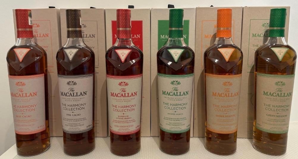 Macallan The Harmony Collection (1-6), Verzamelen, Wijnen, Nieuw, Overige gebieden, Vol, Ophalen