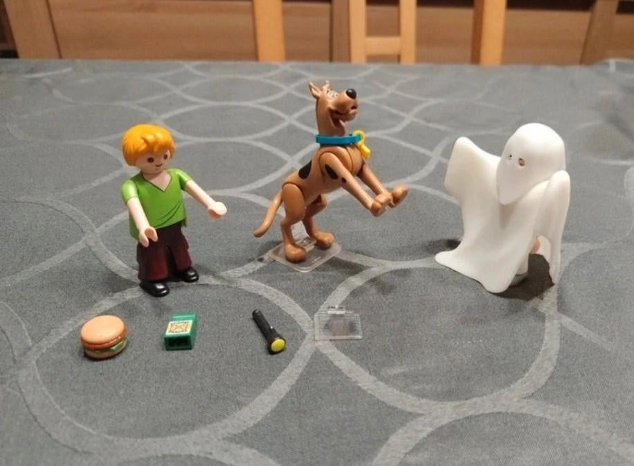 Playmobil 70287 Scooby Doo en Shaggy, Kinderen en Baby's, Ophalen of Verzenden, Gebruikt, Complete set