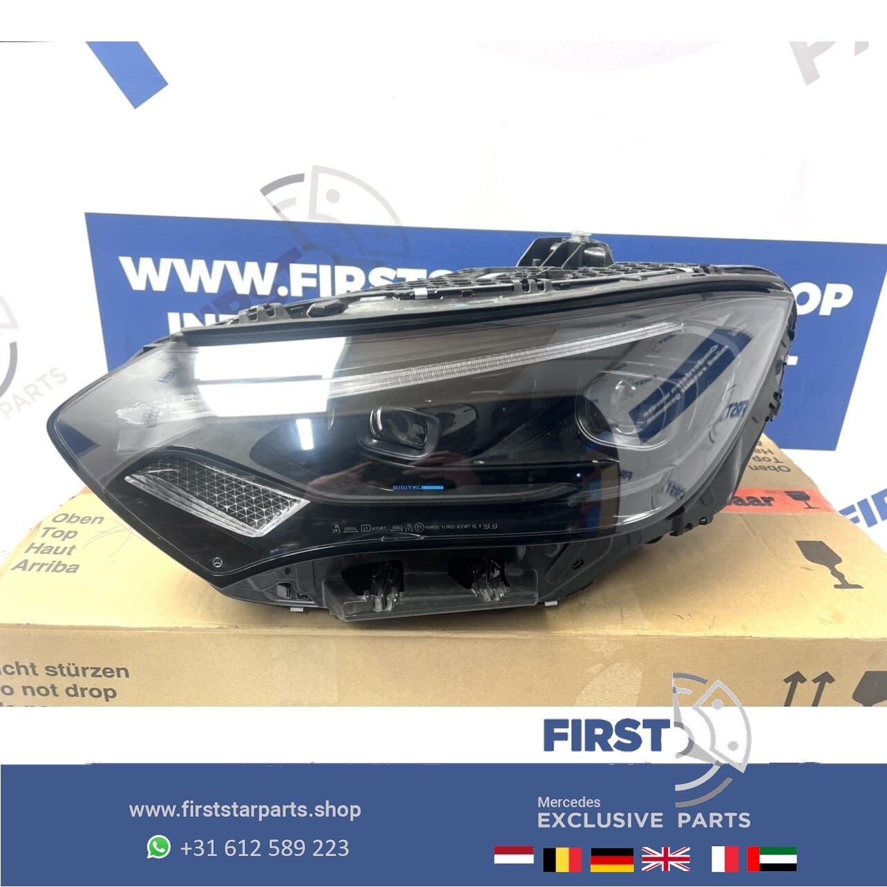 A2959061901 MERCEDES EQE W295 X294 LED KOPLAMP LINKS DIGITAL, Auto-onderdelen, Gebruikt, -, Ophalen of Verzenden, -