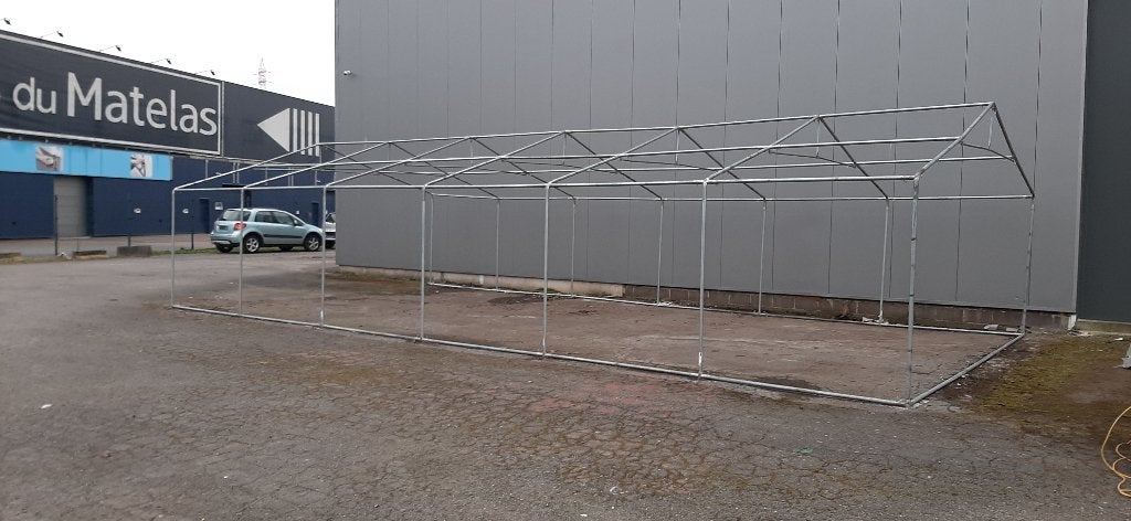 AmbiSphere receptietent met stalen constructie 6x12m, Ophalen, Gebruikt, Partytent