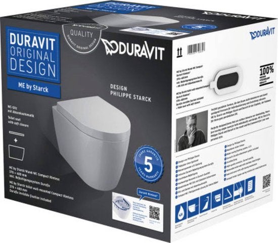Duravit me by Starck wandcloset set, Enlèvement, Neuf, Toilettes