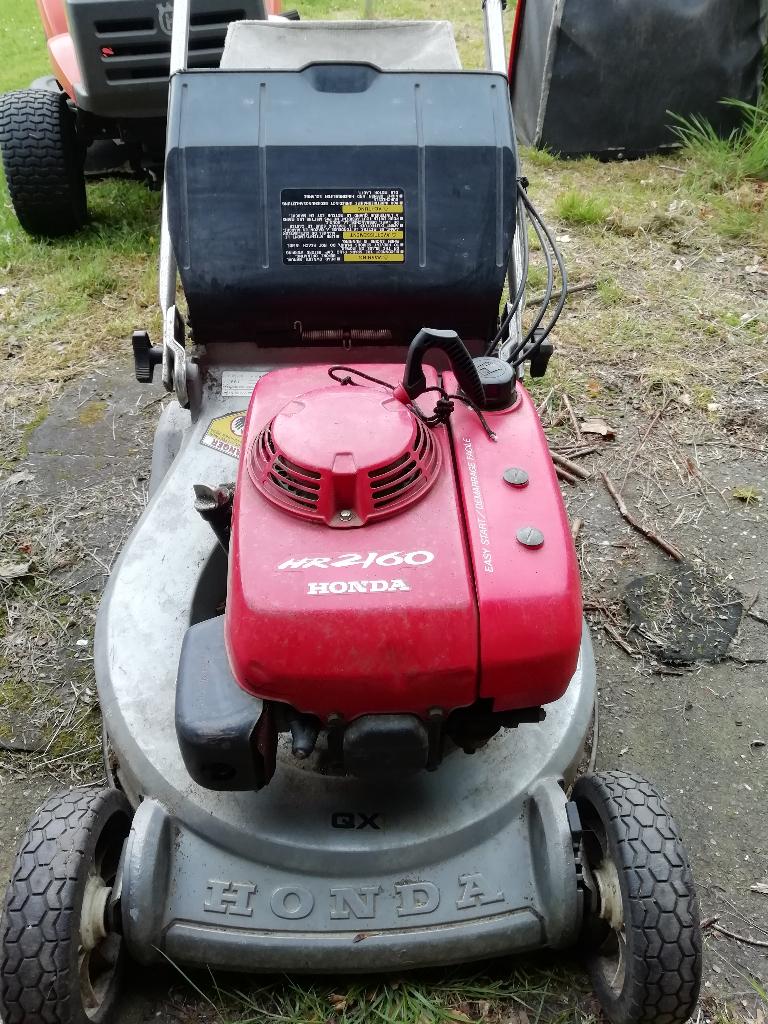 Zelftrekkende Honda HR2160 QX (rol) met rotorstop, Tuin en Terras, Grasmaaiers, Ophalen, Cirkelmaaier, Honda, Gebruikt